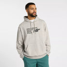 New Balance French Terry Logo Hoodie - Athletic Grey - Switch Skate & Snow