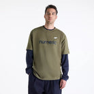 New Balance Linear Logo T-Shirt - Wakame - Switch Skate & Snow
