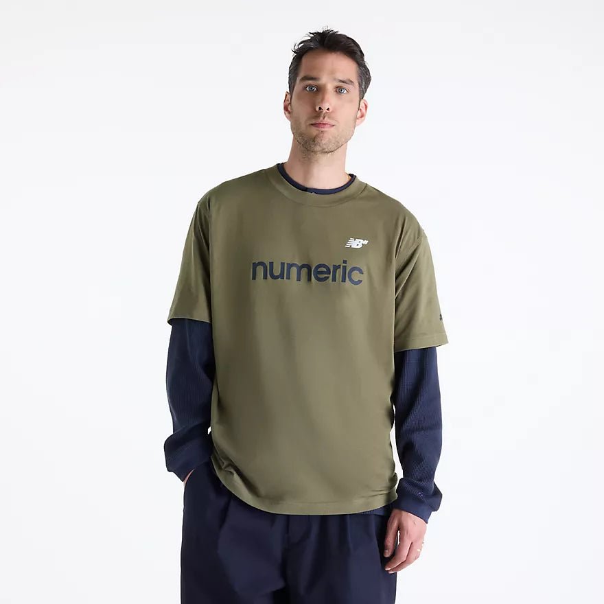 New Balance Linear Logo T-Shirt - Wakame - Switch Skate & Snow