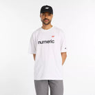 New Balance Linear Logo T-Shirt - White - Switch Skate & Snow