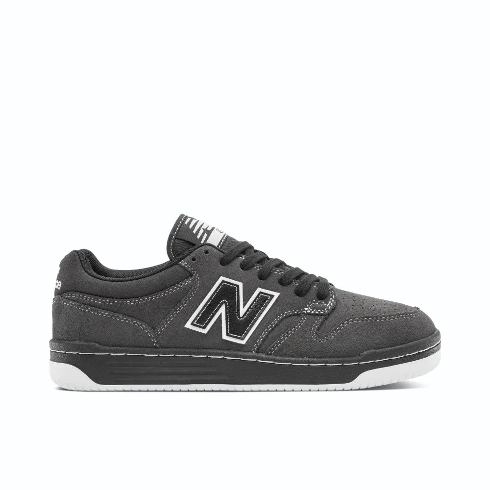 New Balance Numeric 480 Shoes - Black Cement - Switch Skate & Snow
