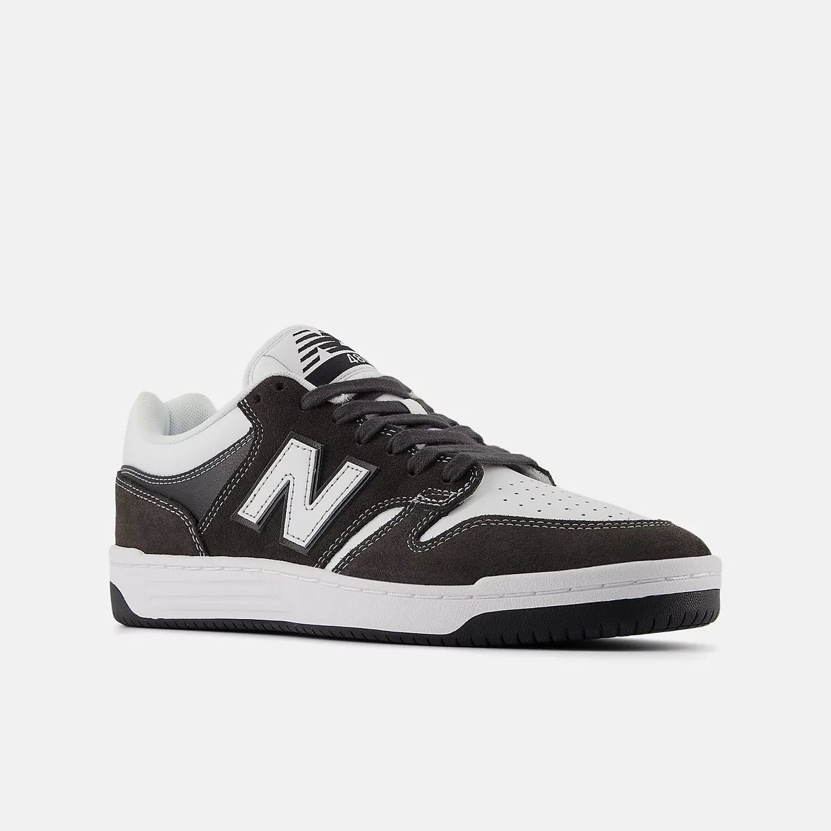 New Balance Numeric 480 Shoes - Black Cement White - Switch Skate & Snow