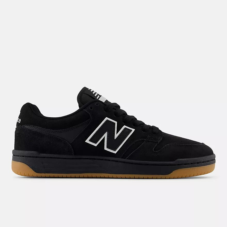 New Balance Numeric 480 Shoes - Black/White - Switch Skate & Snow
