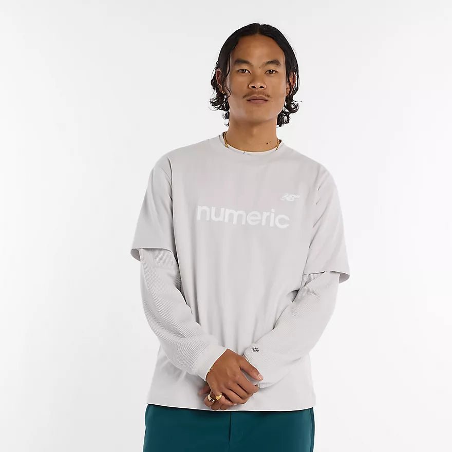 New Balance Numeric Cotton T-Shirt - Grey Matter - Switch Skate & Snow