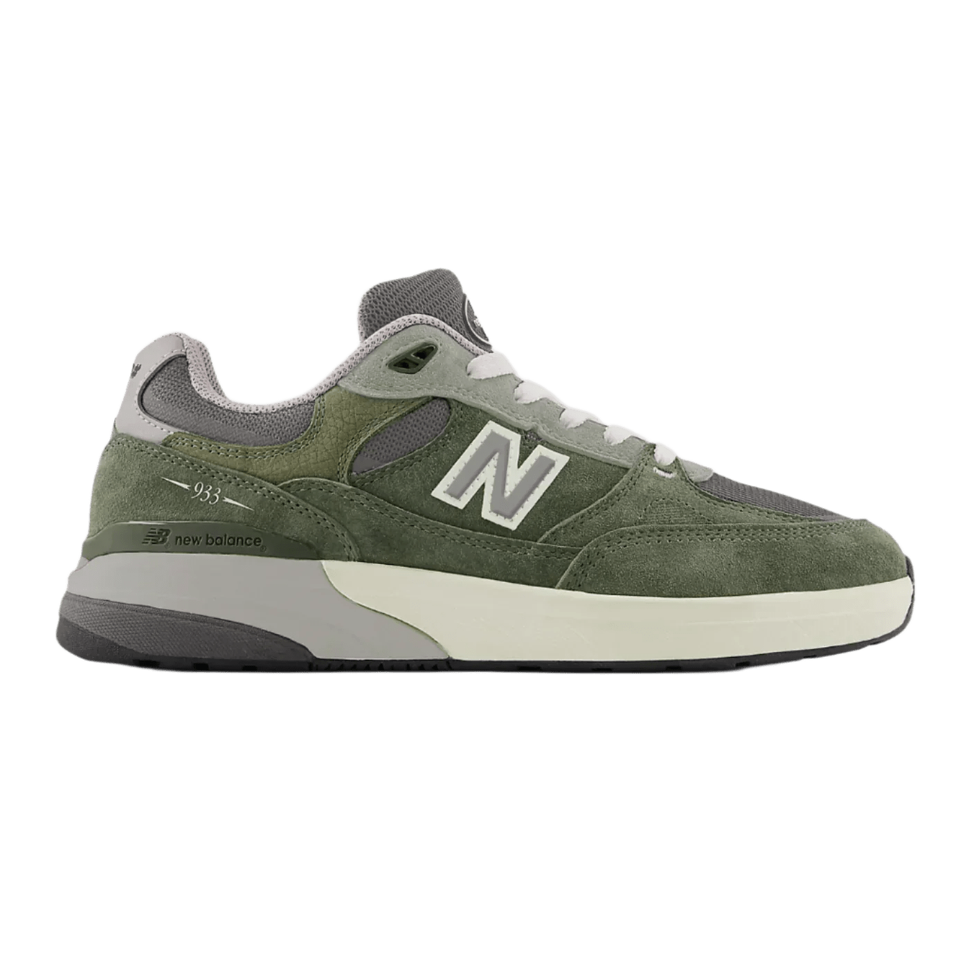 New Balance Numeric Reynolds 933 Wide Shoes - Olive/Grey - Switch Skate & Snow
