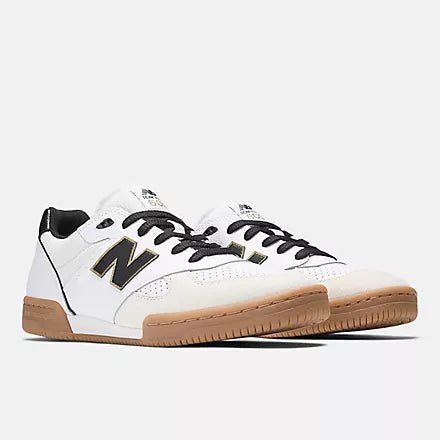 New Balance Numeric Tom Knox 600 Shoes - White/Black/Gold - Switch Skate & Snow