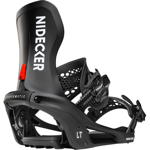 Nidecker 2027 LT Supermatic Binding - Black - Switch Skate & Snow