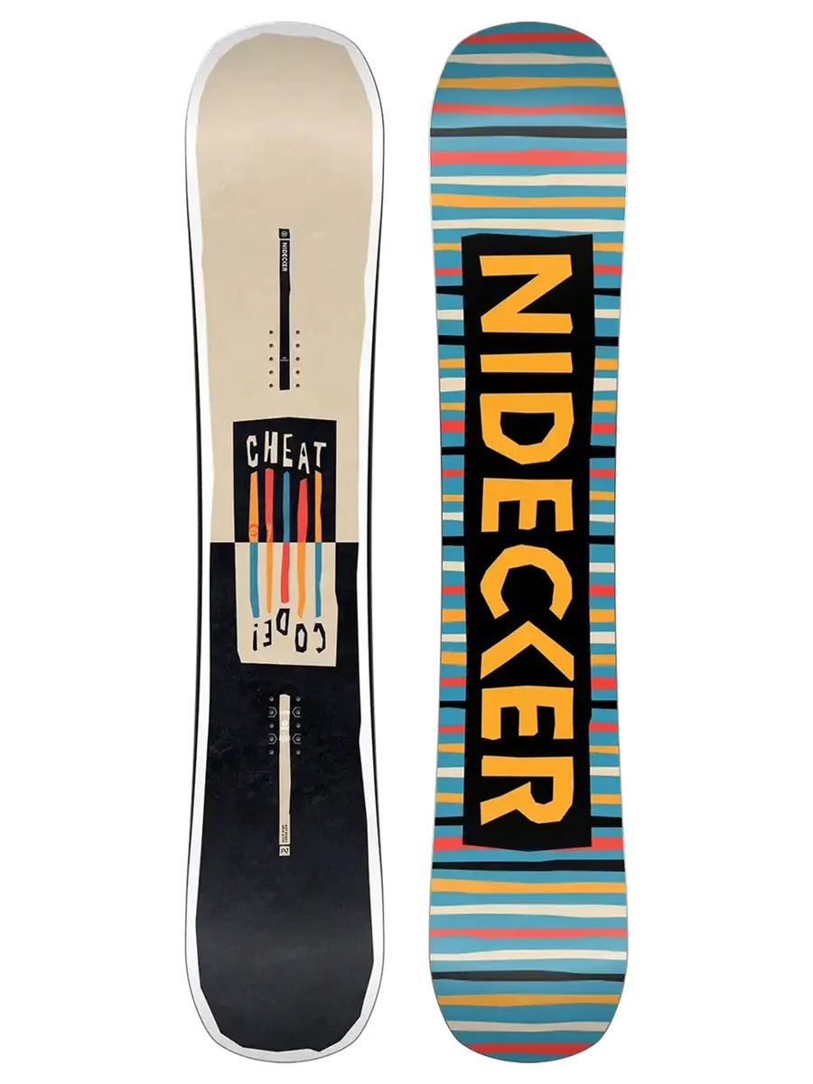 Nidecker Cheat Code Snowboard 2026 - 156W - Switch Skate & Snow