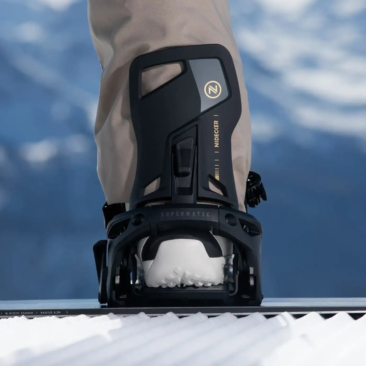 Nidecker OG Supermatic Binding 2026 - Black - Switch Skate & Snow