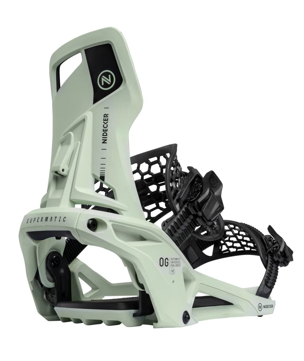 Nidecker OG Supermatic Binding 2026 - Mint - Switch Skate & Snow