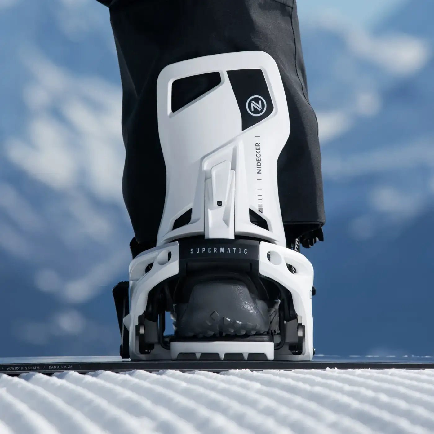 Nidecker OG Supermatic Binding 2026 - White - Switch Skate & Snow