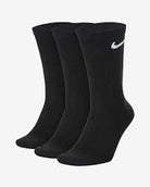 Nike Everyday Lightweight Dri - Fit Youth Socks - 3 Pack - Size 5y - 7y - Black - Switch Skate & Snow