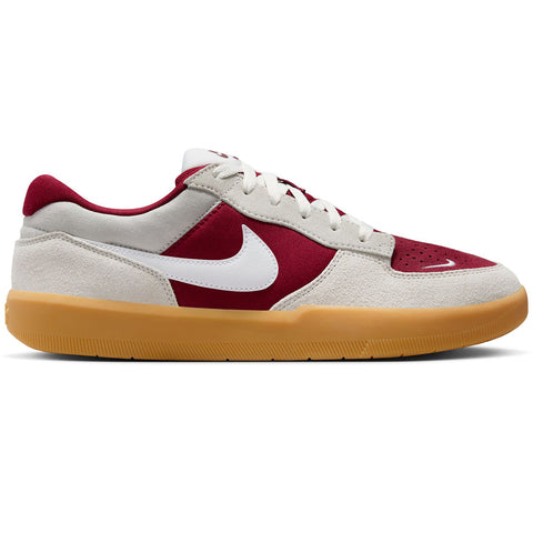 Nike SB Force 58 Shoes - Team Red/White-Summit White