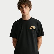 Nike SB Icon T-Shirt - Black/Gold - Switch Skate & Snow