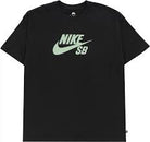 Nike SB Logo Skate T-Shirt - Black/Pistachio - Switch Skate & Snow