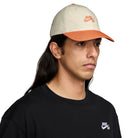 Nike SB Unstructured Skate Cap - Coconut Milk/Orange Frost - Switch Skate & Snow