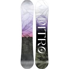 Nitro 2027 Womens Lectra Leaf Snowboard - 149cm - Switch Skate & Snow