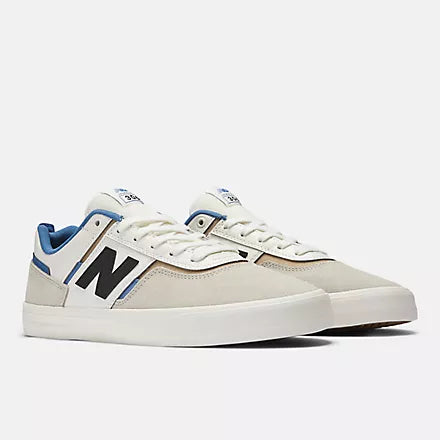 New Balance Numeric Jamie Foy 306 Shoes - White/Grey-Blue