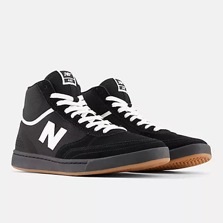 New Balance Numeric 440 High Shoes - Black/White/Gum