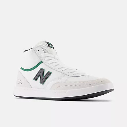 New Balance Numeric 440 High Shoes - White/Black/Green