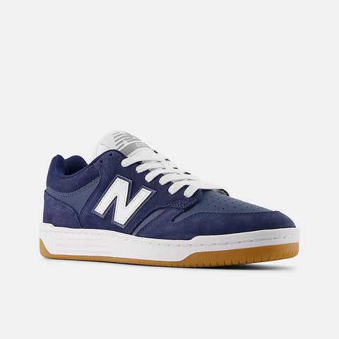 New Balance Numeric 480 Wide Shoes - Navy/White
