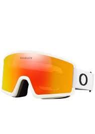 Oakley 2027 Target Line L Goggle - Matte White W/ Fire Iridium - Switch Skate & Snow