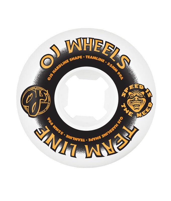 OJ Team Line Wheels - 55mm 99A - Switch Skate & Snow