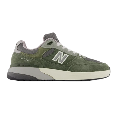 New Balance Numeric Reynolds 933 Wide Shoes - Olive/Grey