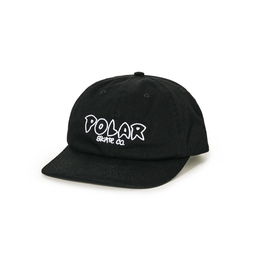 Polar Michael Cap - Outline Logo - Black - Switch Skate & Snow
