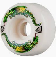 Powell Peralta Dragon Formula Wheels - AV4 - 88A - 52mm x 34mm - Green - Switch Skate & Snow