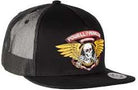 Powell Winged Ripper Mesh Hat - Black - Switch Skate & Snow