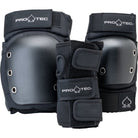 Pro - Tec Street JR 3 Pack Pads - Black - Switch Skate & Snow