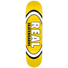 Real Classic Oval Deck - 8.06 - Yellow - Switch Skate & Snow