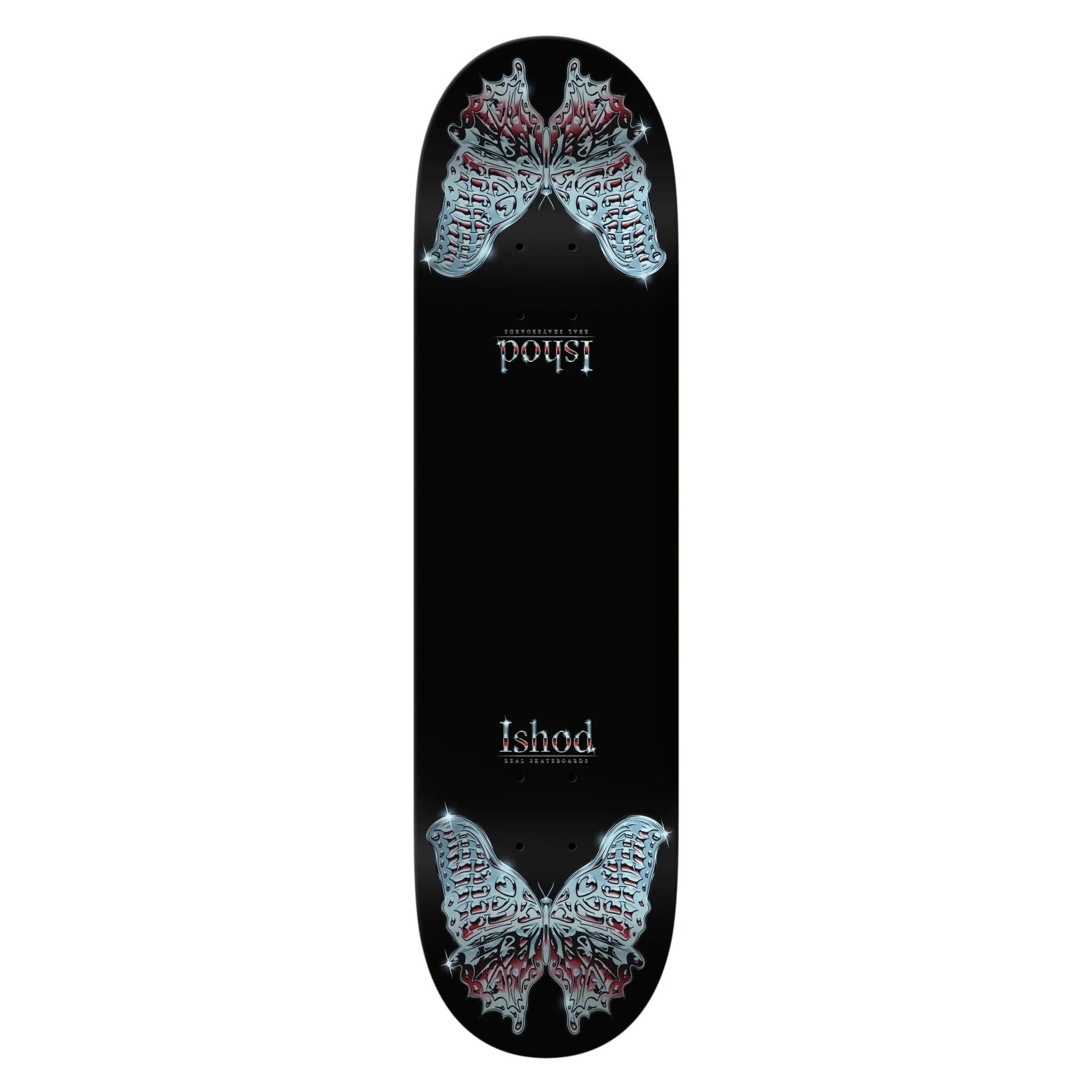Real Ishod Mariposa Chrome Redux Twin Tail DBX Deck - 8.38 - Switch Skate & Snow
