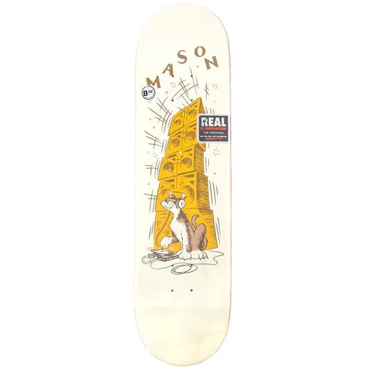 Real Mason Record Scratch Deck - 8.28 - Switch Skate & Snow
