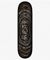 Real Team Barbed Wire Foil Oval DBX Deck - 8.12 - Switch Skate & Snow