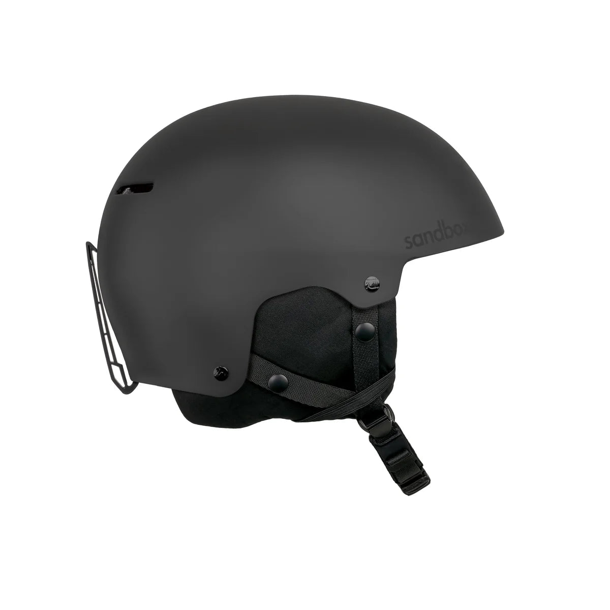 Sandbox Icon Snow Helmet 2025 - Black - Switch Skate & Snow