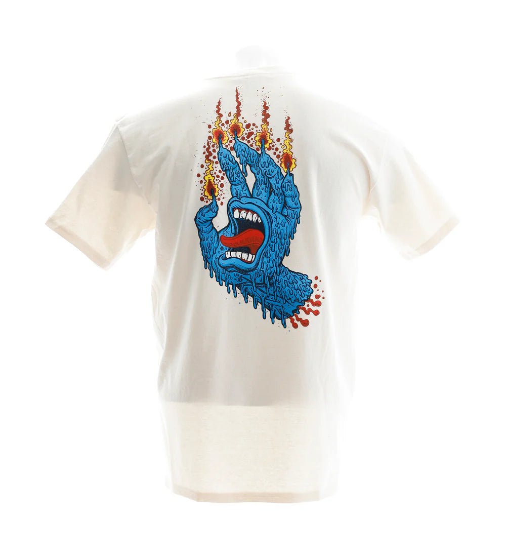 Santa Cruz Pace Ritual Hand T-Shirt - Natural - Switch Skate & Snow