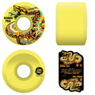 Santa Cruz Slime Balls Jeff Kendall Snake OG Slime Wheels - 60mm 78A - Yellow - Switch Skate & Snow