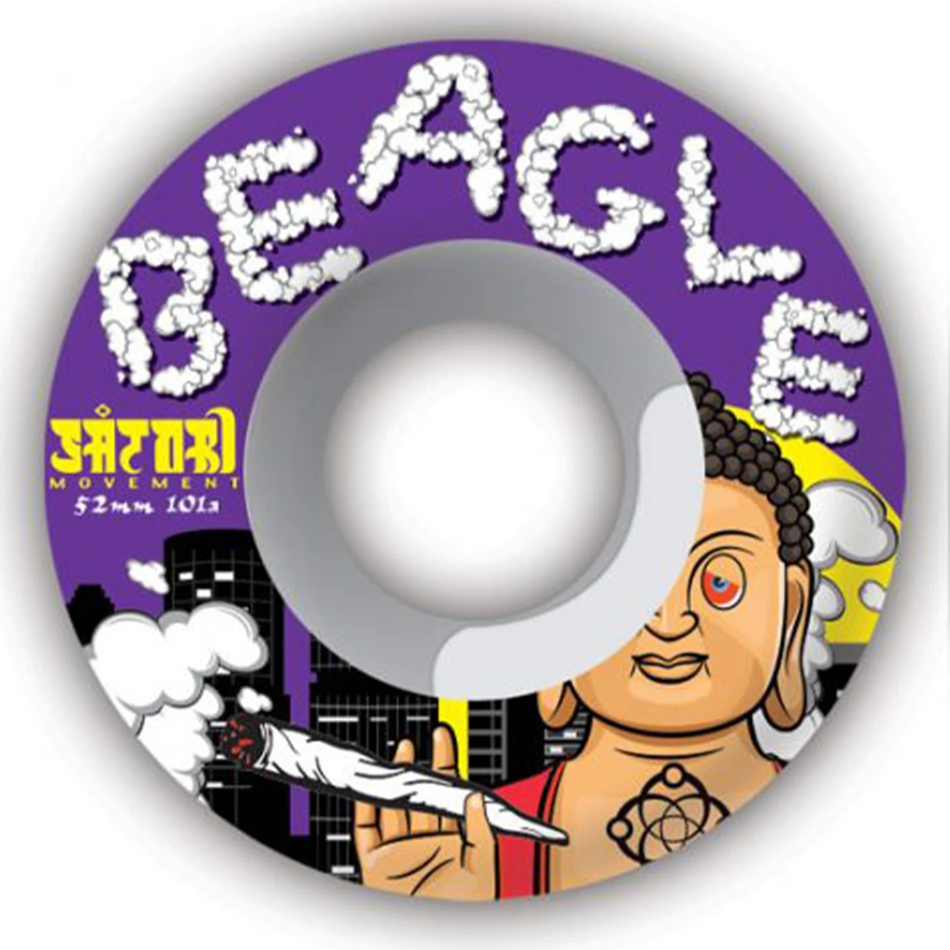 Satori Beagle Smoking Buddah Wheels - 101A 52mm - Switch Skate & Snow
