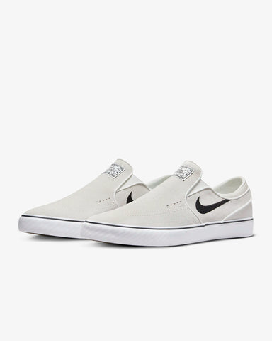 Nike SB Janoski OG+ Slip Shoes - Summit White/Black