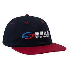 Sci-Fi Fantasy Trasnit Hat - Navy/Deep Red - Switch Skate & Snow