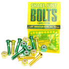 Shake Junt Bolts 7/8" Allen Hardware - Green/Yellow - Switch Skate & Snow