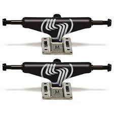 Silver M - Class Hollow Trucks - 8.25 - Black - Switch Skate & Snow
