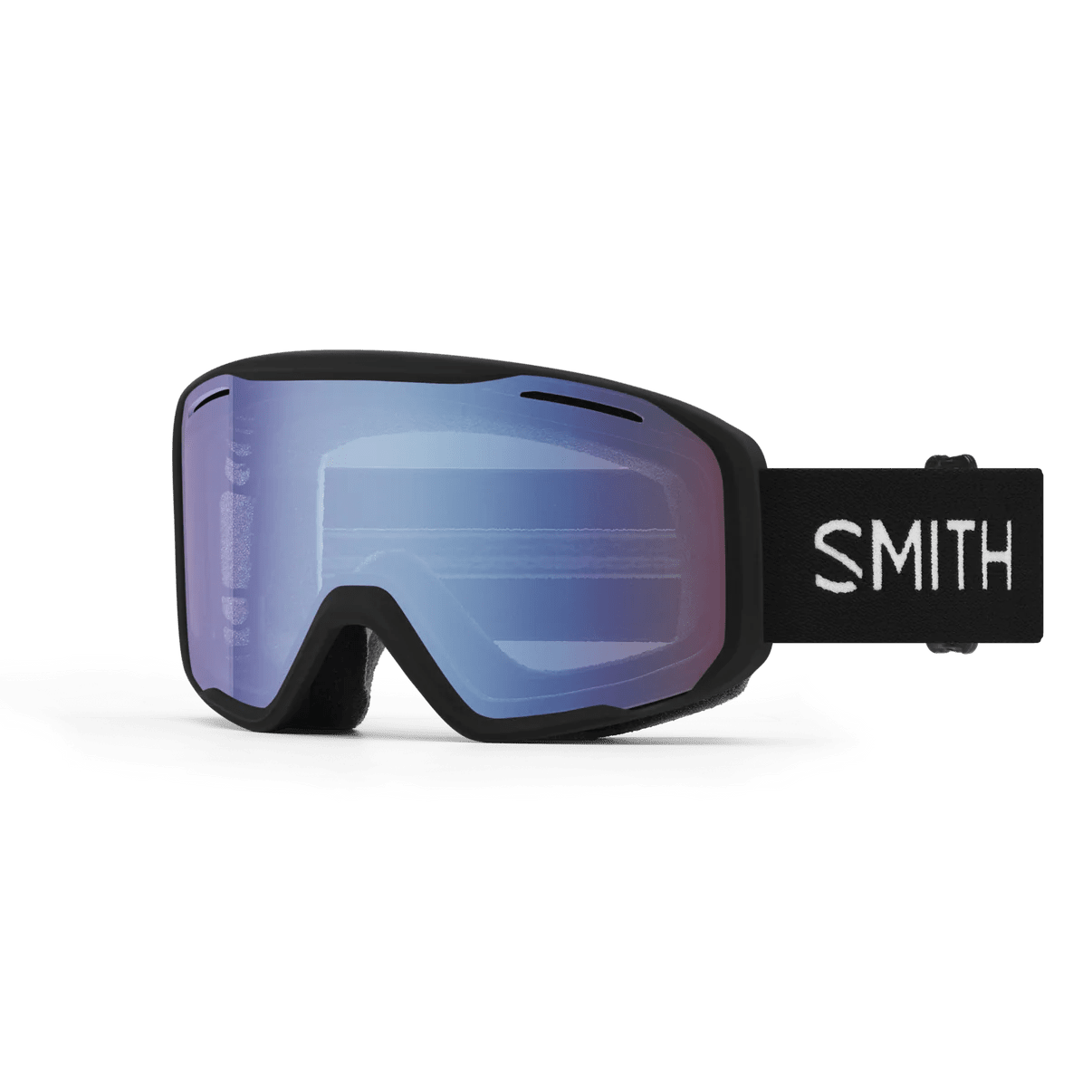 Smith 2026 Blazer Goggle - Black + Blue Sensor Mirror - Switch Skate & Snow
