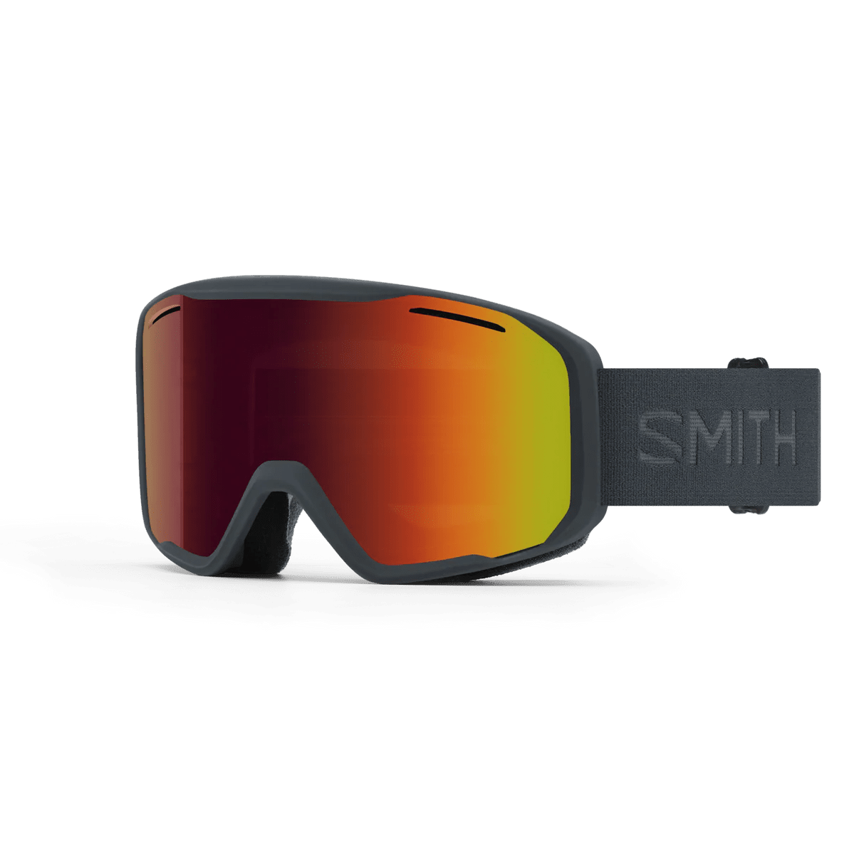 Smith 2026 Blazer Goggle - Slate + Red Sol - X Mirror - Switch Skate & Snow