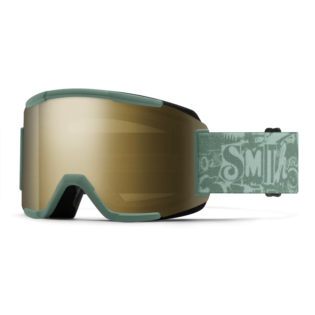 Smith 2026 Squad Goggle - Cactus Zine + ChromaPop™ Sun Black Gold Mirror - Switch Skate & Snow