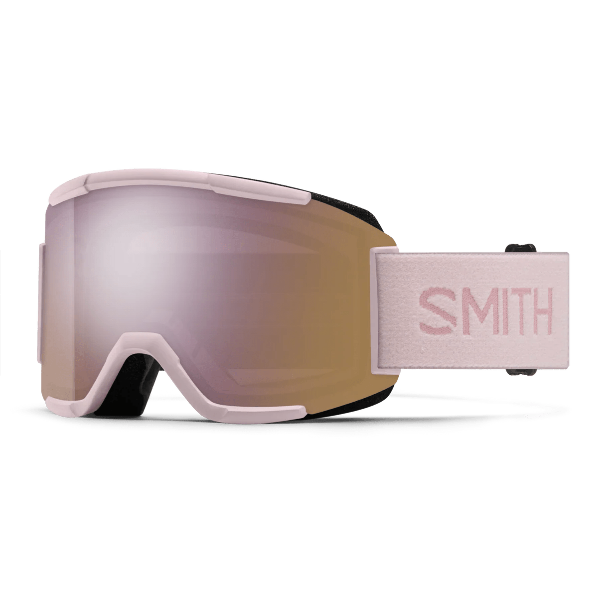 Smith 2026 Squad Goggle - Carnation + ChromaPop™ Everyday Rose Gold Mirror - Switch Skate & Snow