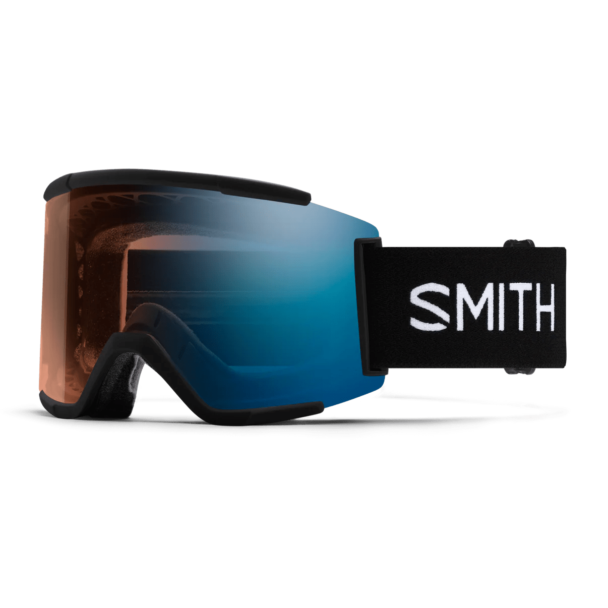 Smith 2026 Squad XL Goggle - Black + ChromaPop Pro Photochromic Blue Mirror - Switch Skate & Snow