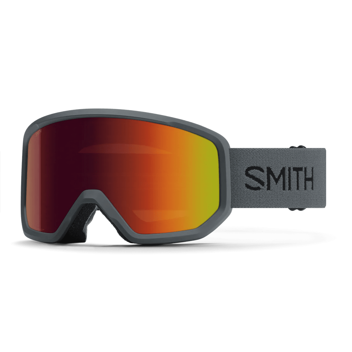 Smith 2026 Transfer Goggle - Slate + Red Sol - X Mirror - Switch Skate & Snow